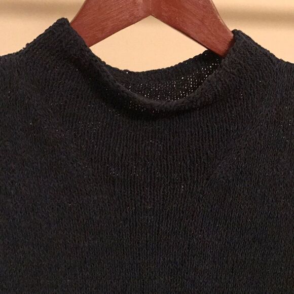 LIz Claiborne Navy Sleeveless Sweater - Size XL - Picture 4 of 8